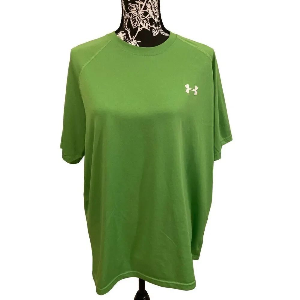 Under Armour T Shirt Loose Fit Polyester Sports Softball Baseball Football